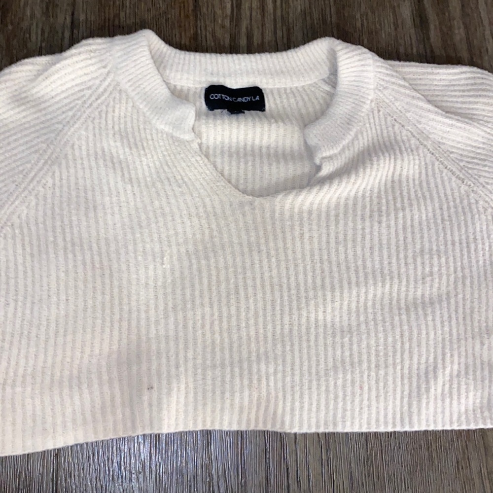 Cotton Candy LA cropped sweater